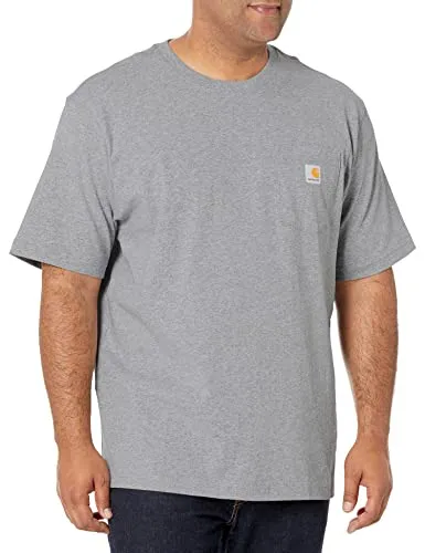 Carhartt K87 Men's Loose Fit Heavyweight Short-Sleeve Pocket T-Shirt