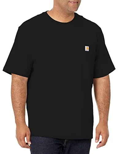 Carhartt K87 Men's Loose Fit Heavyweight Short-Sleeve Pocket T-Shirt