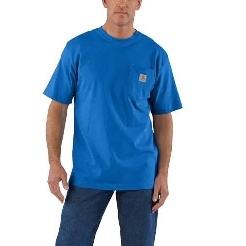 Carhartt K87 Men's Loose Fit Heavyweight Short-Sleeve Pocket T-Shirt