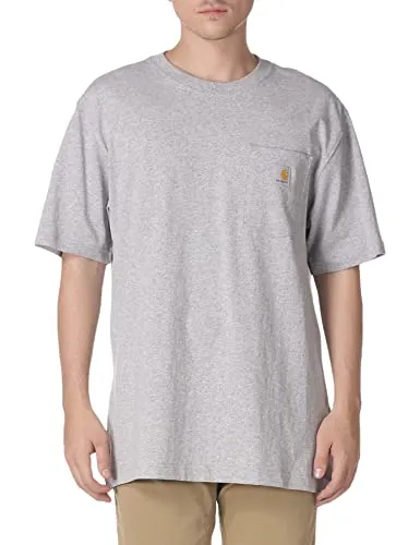 Carhartt K87 Men's Loose Fit Heavyweight Short-Sleeve Pocket T-Shirt