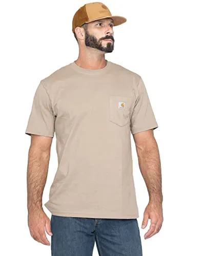 Carhartt K87 Men's Loose Fit Heavyweight Short-Sleeve Pocket T-Shirt