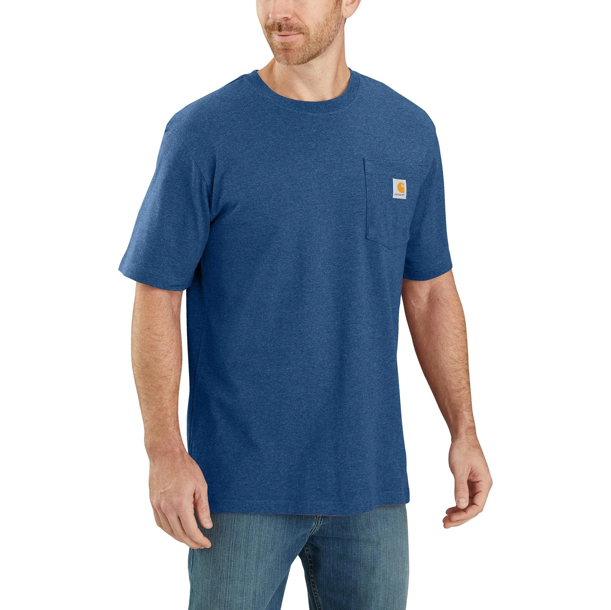 Carhartt K87 Men's Loose Fit Heavyweight Short-Sleeve Pocket T-Shirt