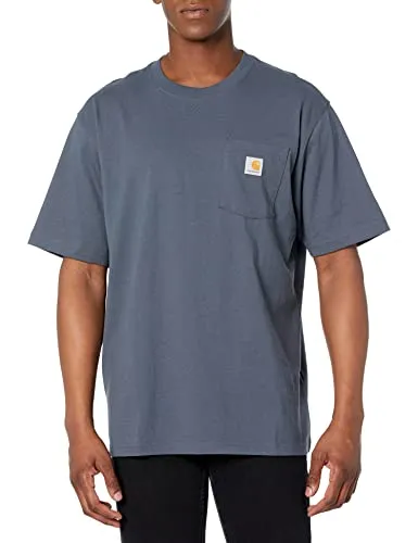 Carhartt K87 Men's Loose Fit Heavyweight Short-Sleeve Pocket T-Shirt