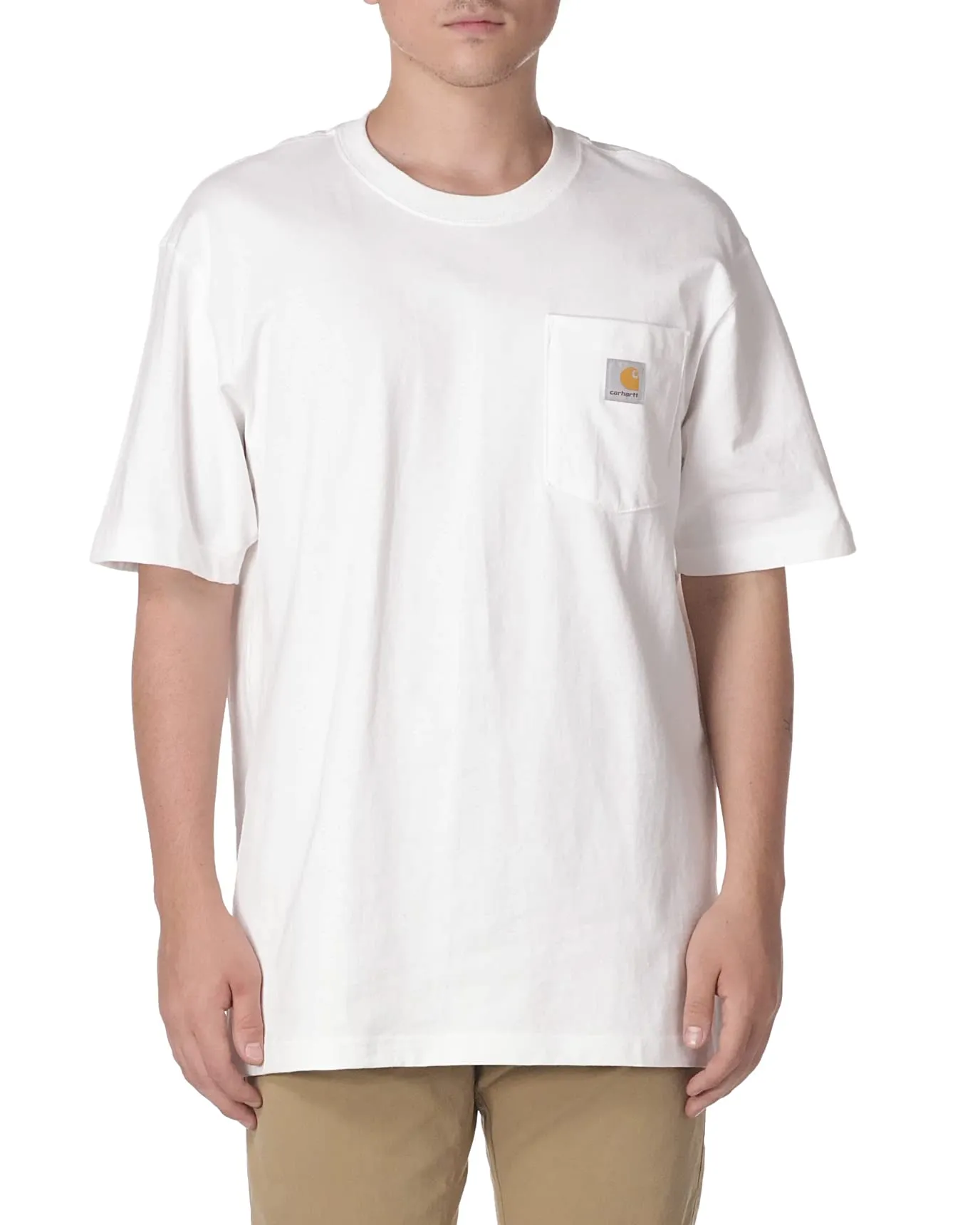 Carhartt K87 Men's Loose Fit Heavyweight Short-Sleeve Pocket T-Shirt