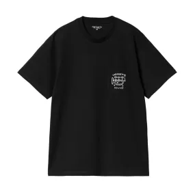 CARHARTT WIP S/S FRAGMENTS POCKET T-SHIRT // BLACK/WHITE