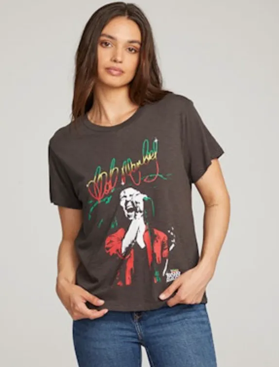 CHA Bob Marley Tee-Blk