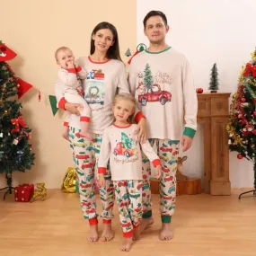 Christmas Cars Family Pajama Set