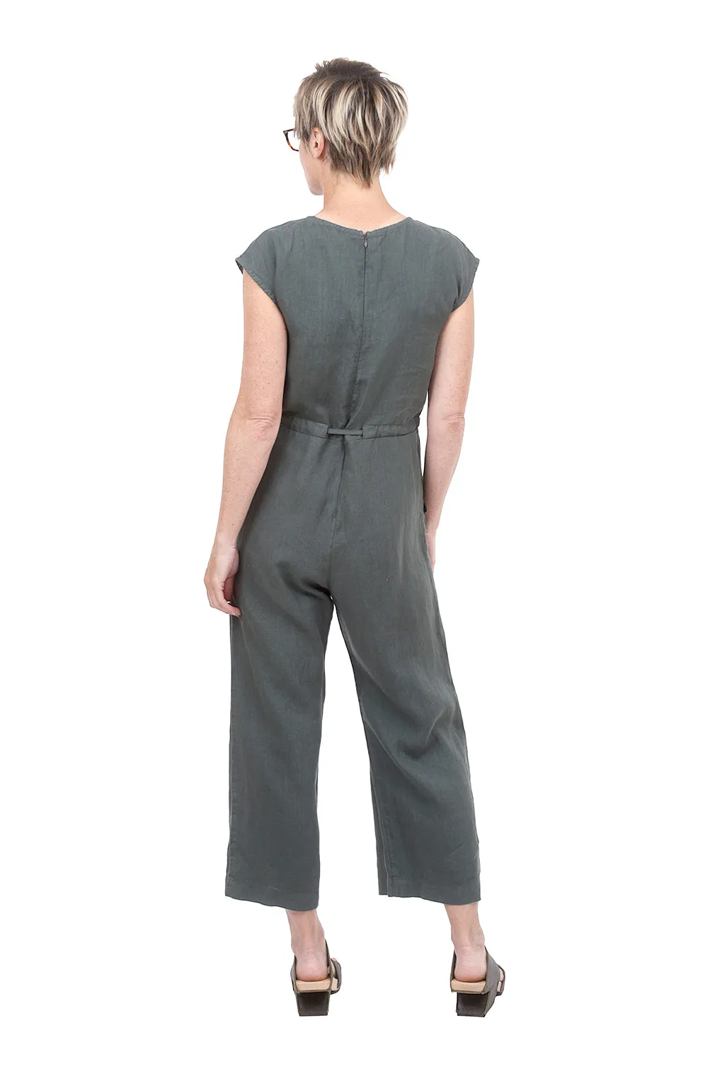 Come For Me Jumpsuit, Cool Green