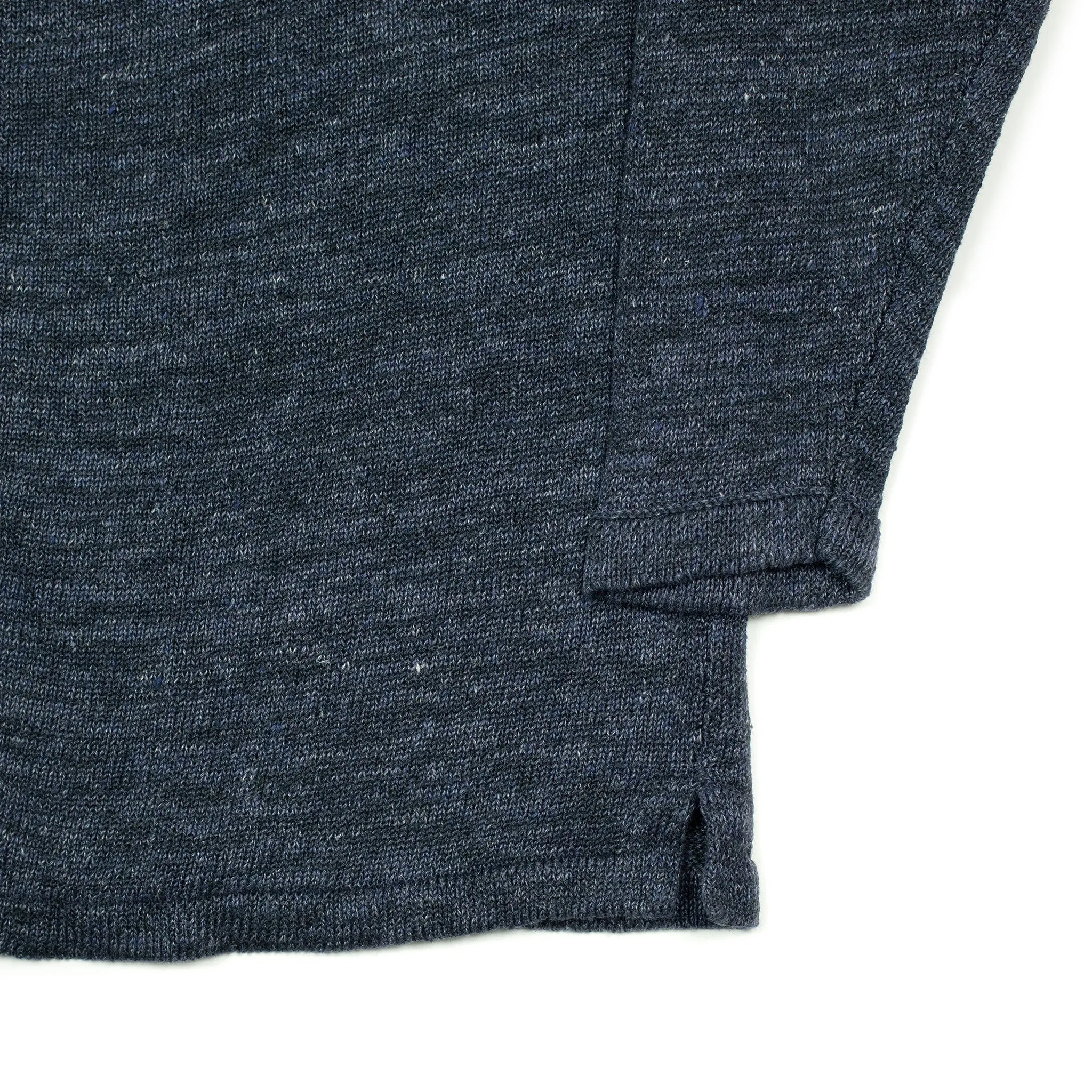 Easy cardigan in Seal navy linen