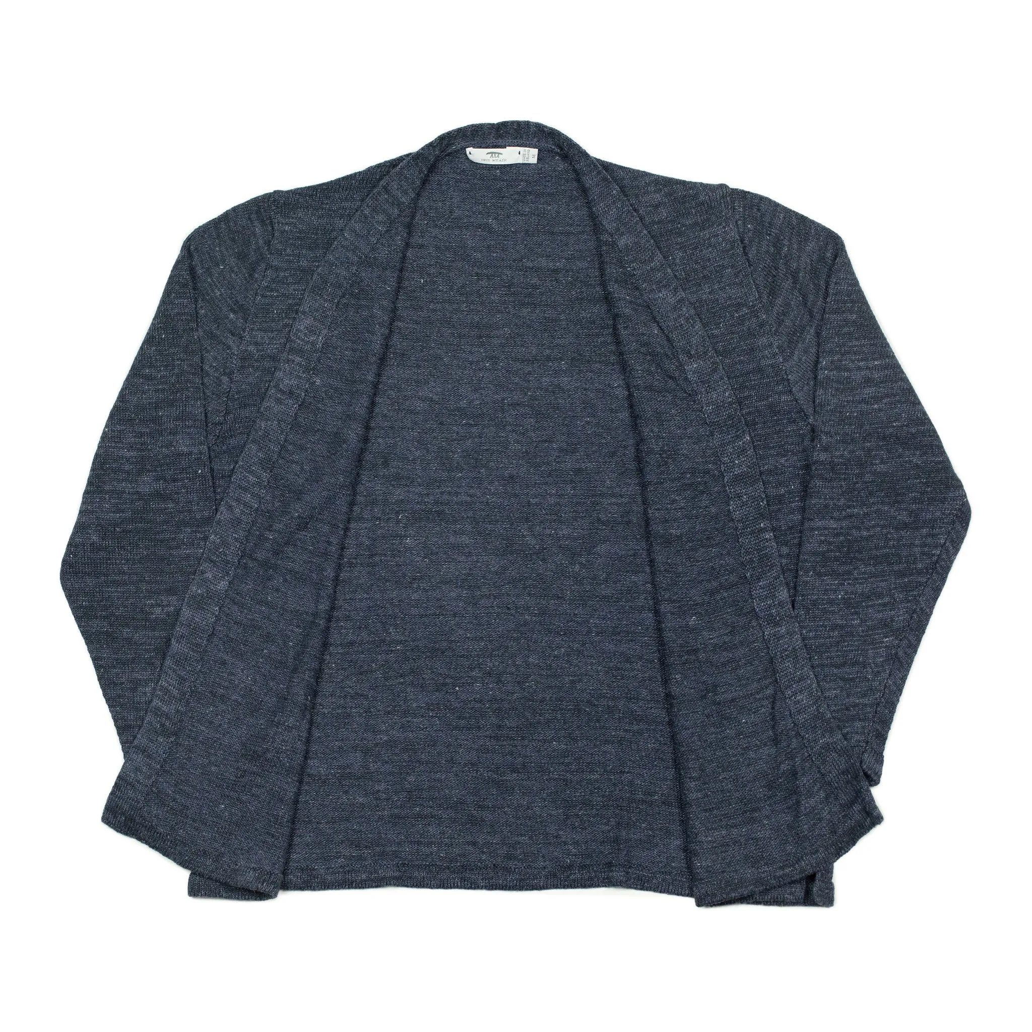 Easy cardigan in Seal navy linen