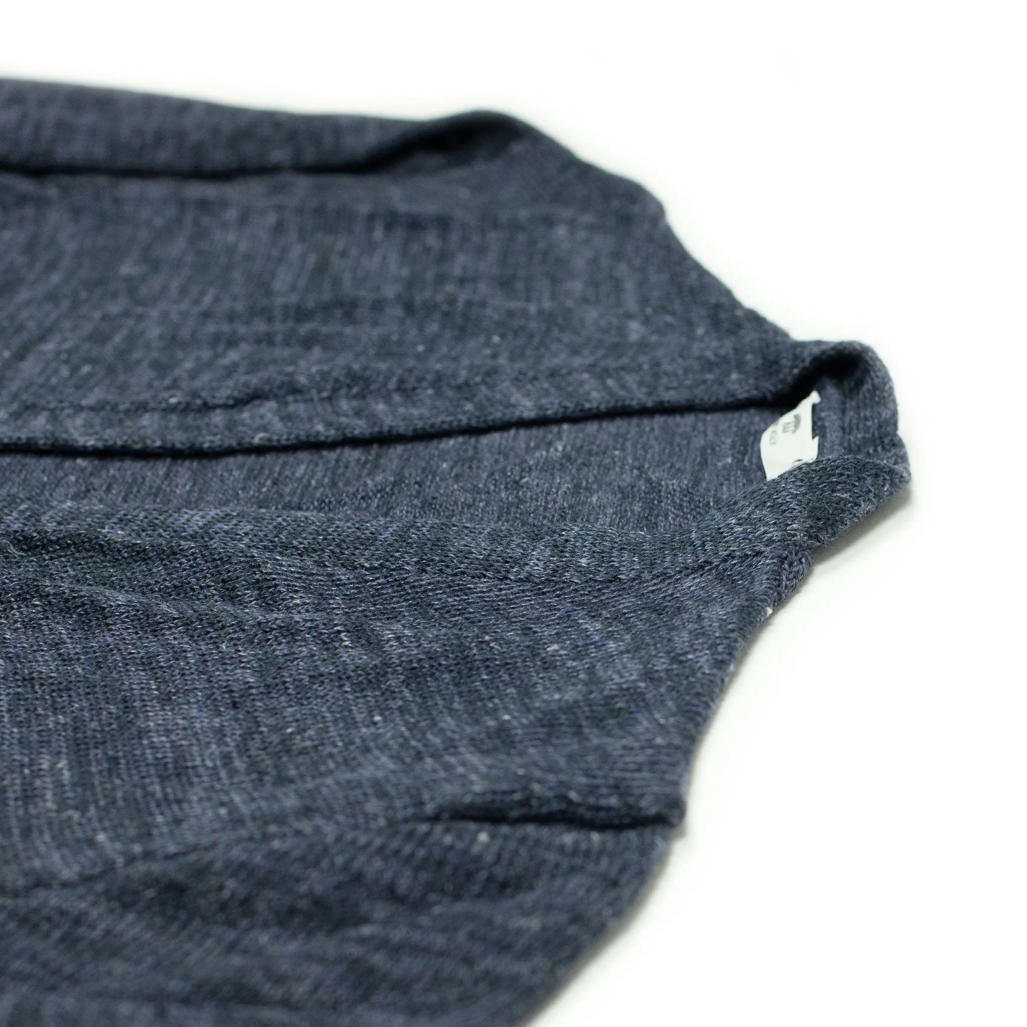 Easy cardigan in Seal navy linen