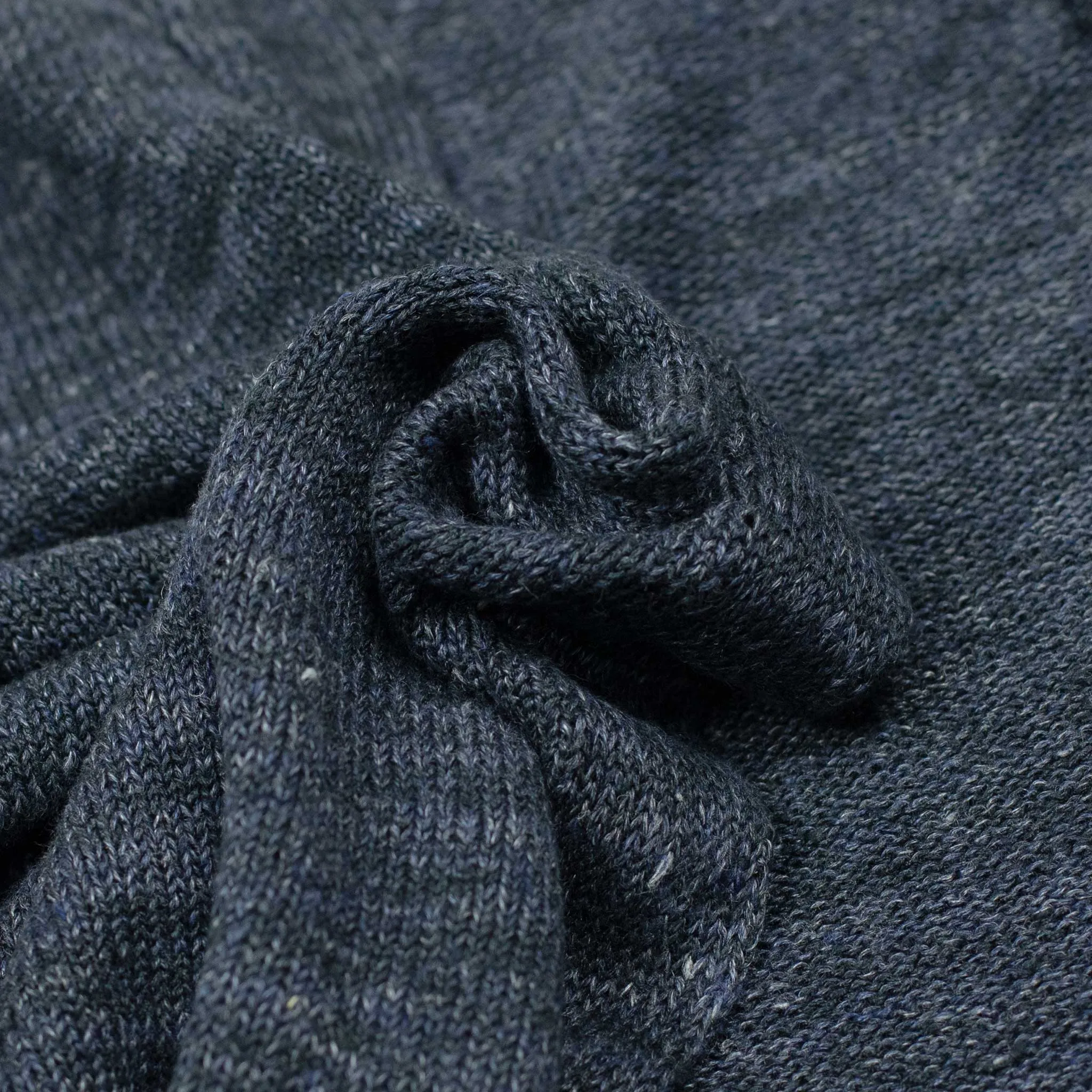 Easy cardigan in Seal navy linen