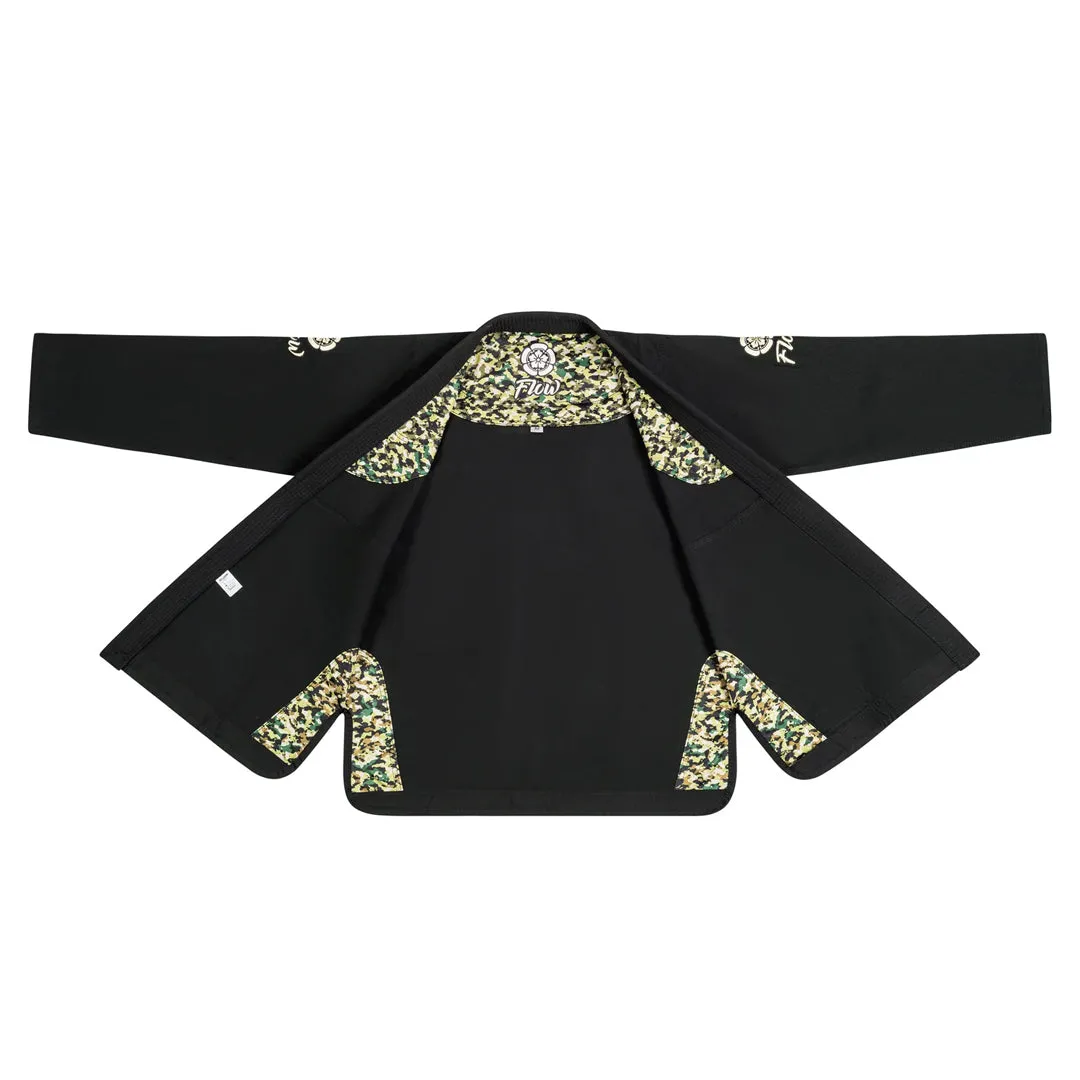 Flow Kimonos Air 6.6 BJJ Gi - Black