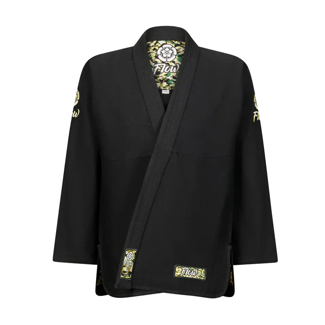 Flow Kimonos Air 6.6 BJJ Gi - Black