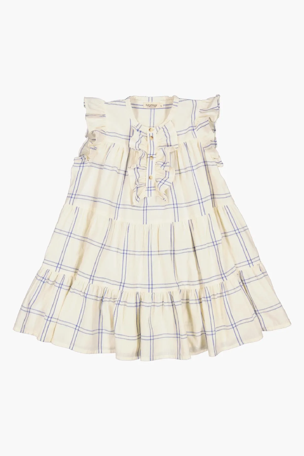 Girls Dress MarMar Copenhagen Dasha Blue Check