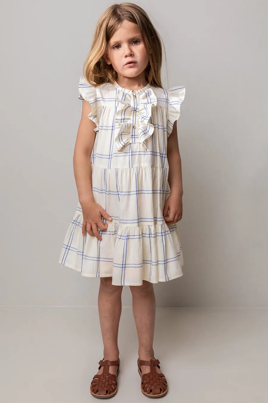 Girls Dress MarMar Copenhagen Dasha Red Check