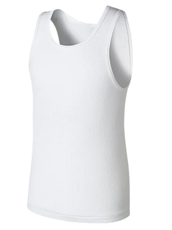 Hanes Boys' White Tanks, 5-Pack, Sizes S-XXL