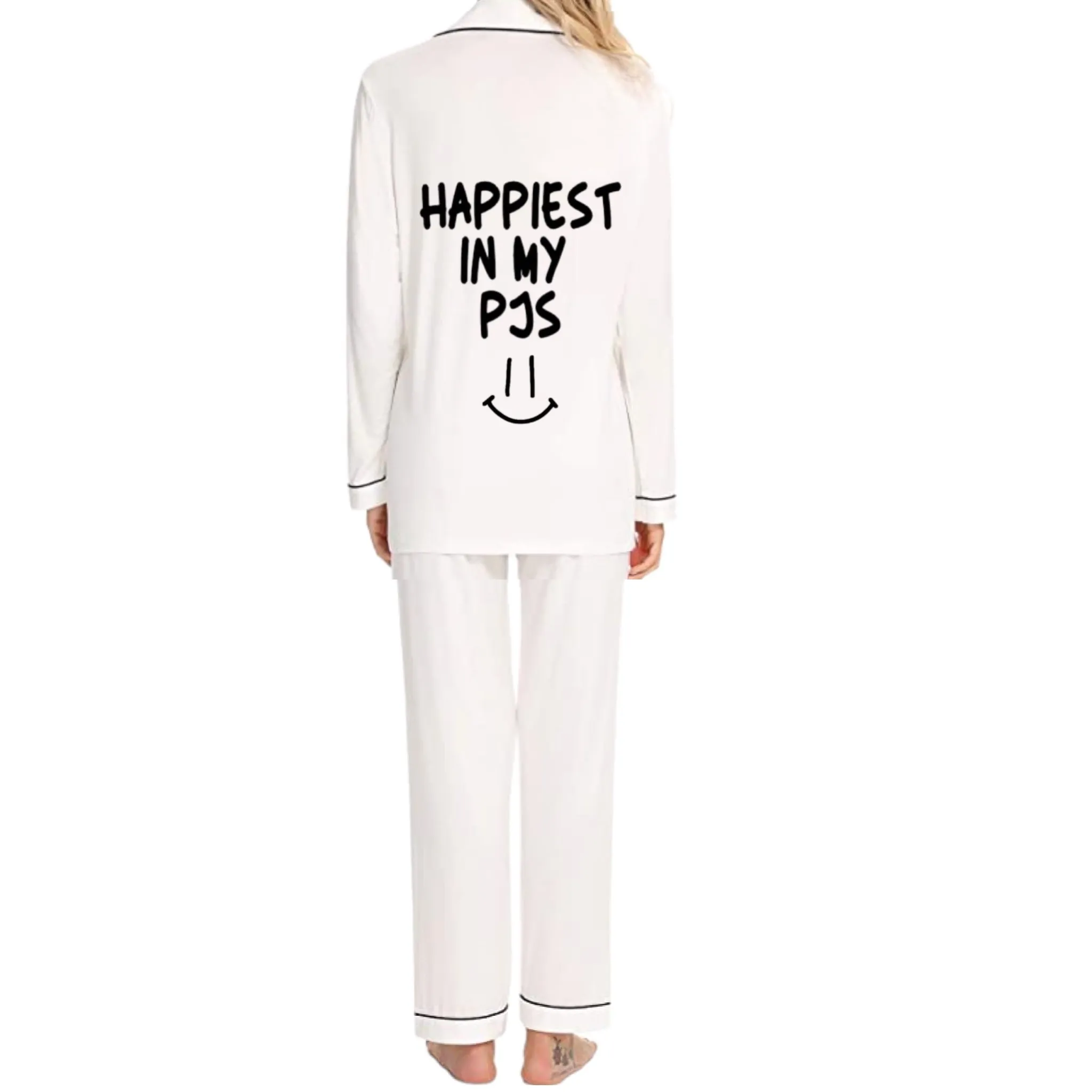 Happiest In My Pajama Set Bamboo L/S