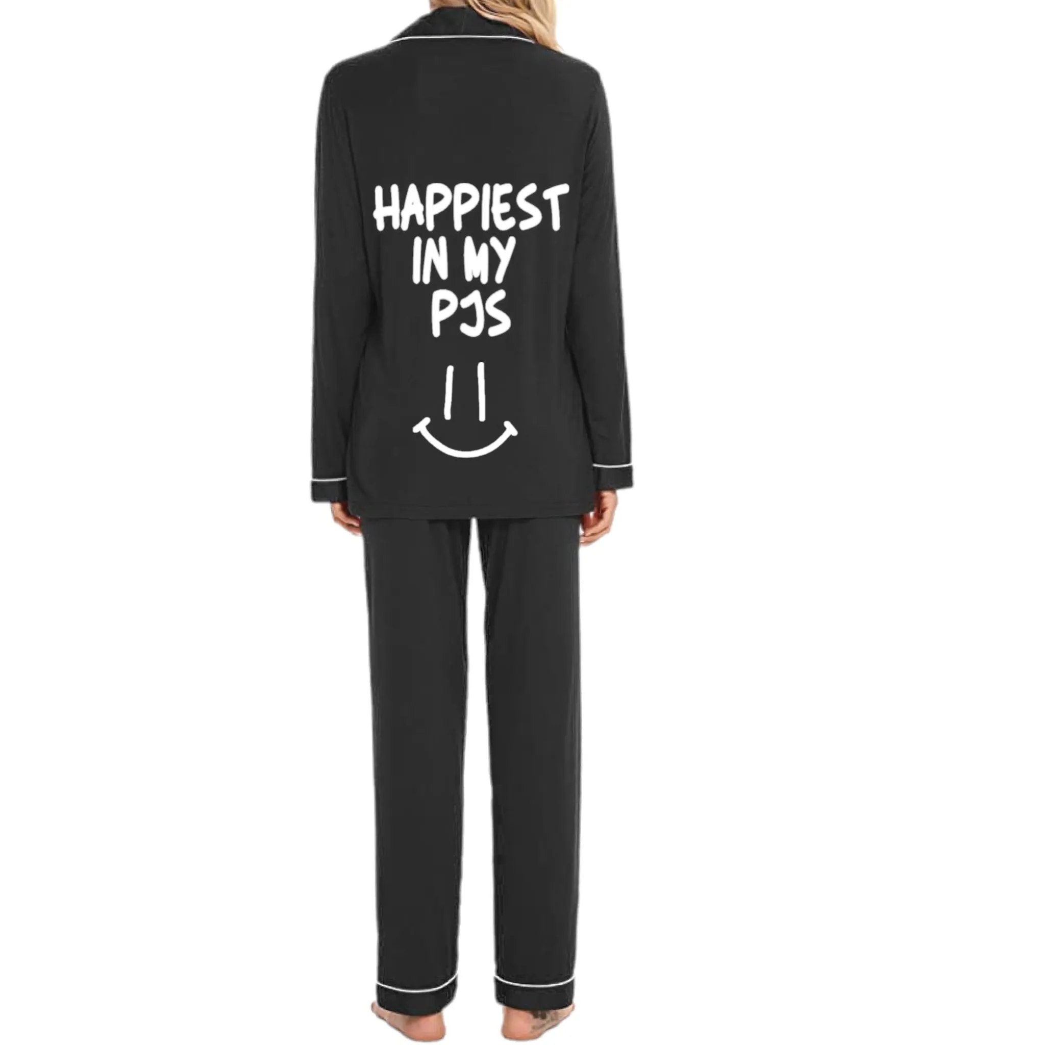 Happiest In My Pajama Set Bamboo L/S