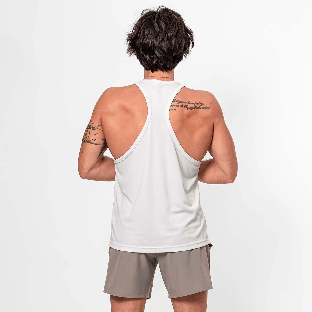 Hustle Tank - White