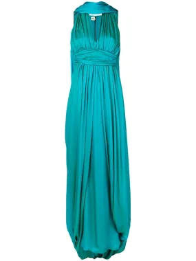 Iridescent Silk Gown