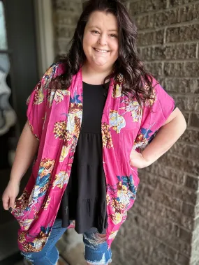 Kind Heart Kimono Top (1X-2X-3X)