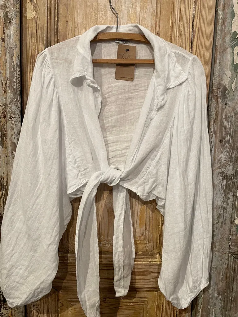 Linen Bolero