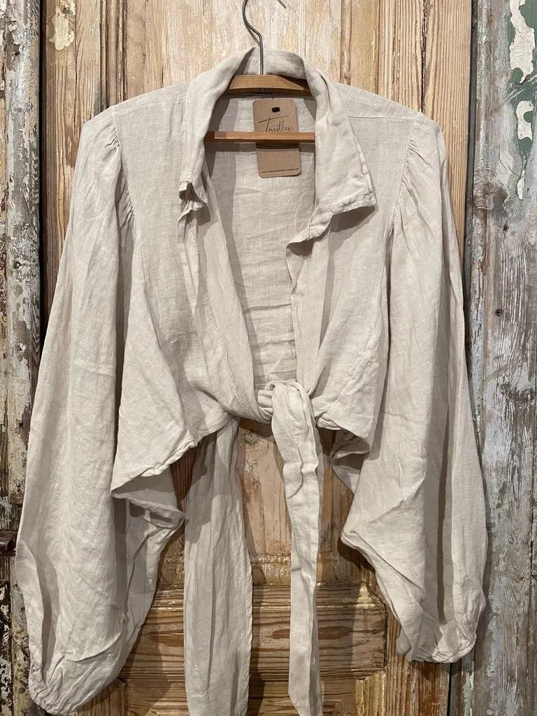 Linen Bolero