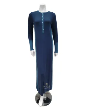 Me Moi Ocean Navy 2 Tone Modal Nightgown