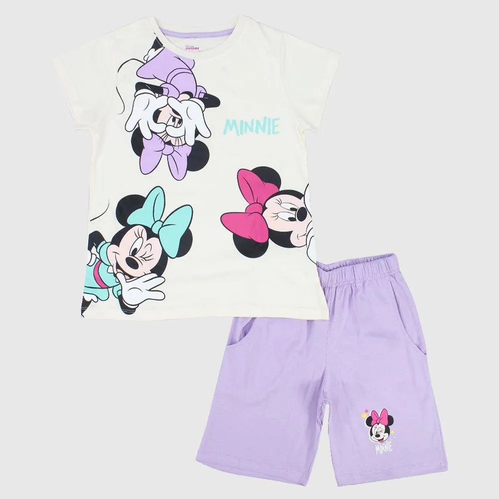 Minnie Mouse Short-Sleeved Pajama