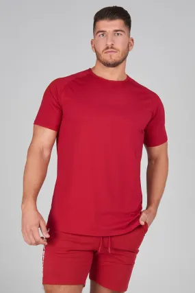 Modal Core T-Shirt  - Red - [Unbranded]