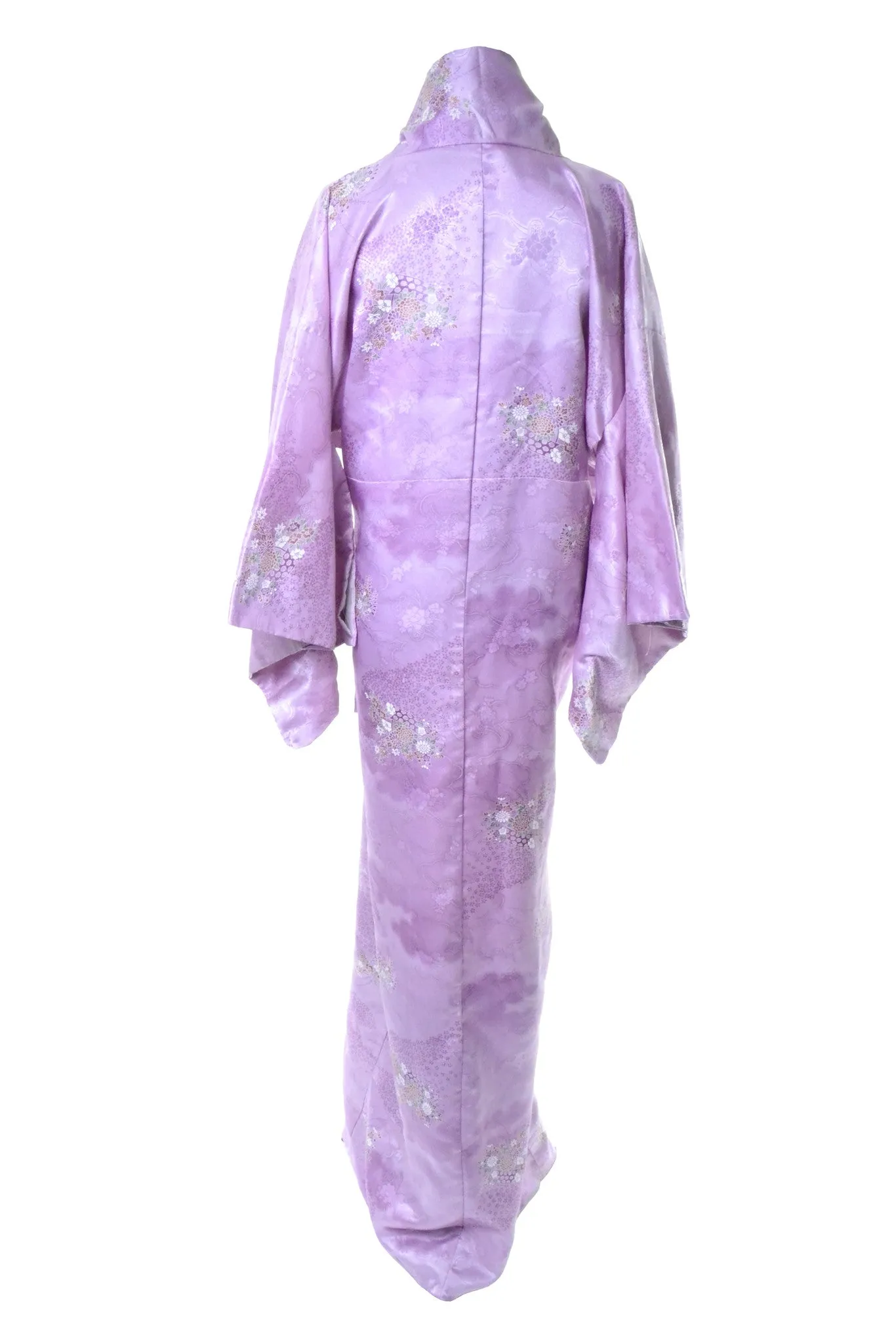 Never Worn Long Light Purple Vintage Kimono