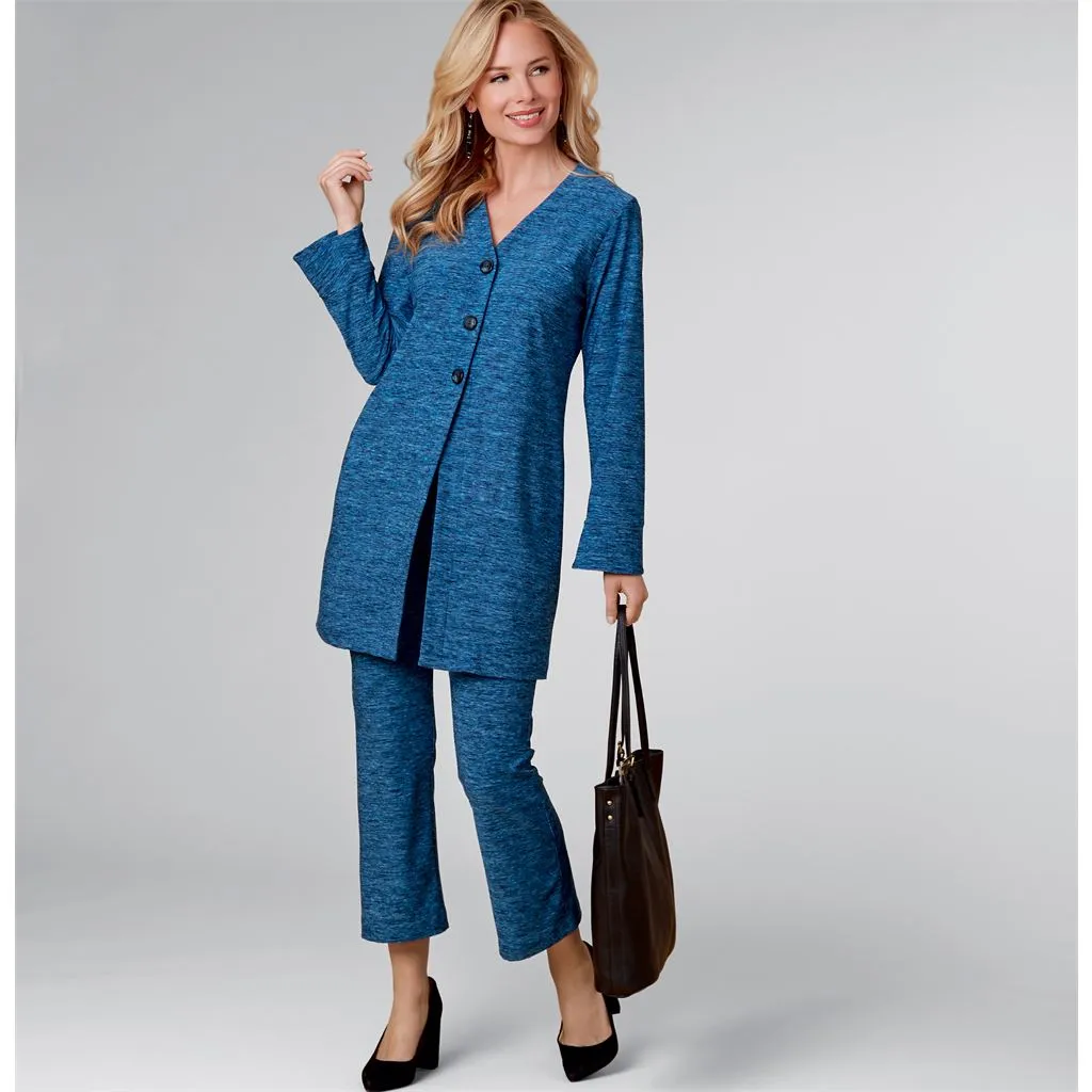 New Look Sewing Pattern N6711 Misses' Cardigans and Pants