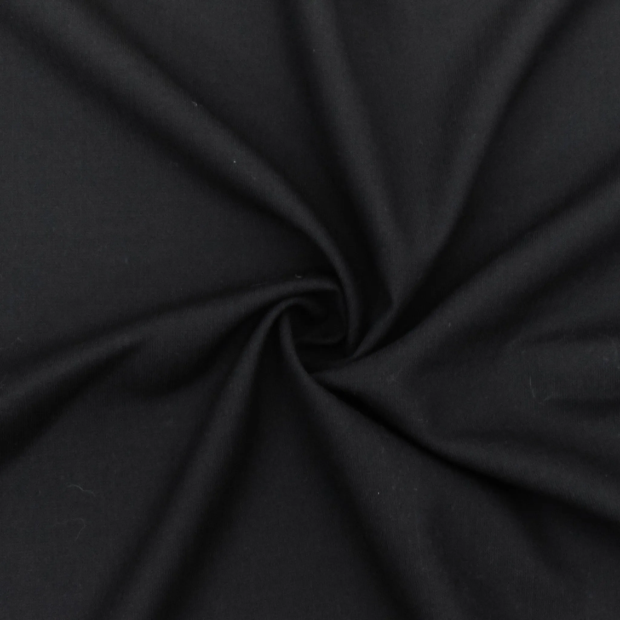 Pitch Cool Black Tropical Wool Blend Slubbed Shirting Fabric