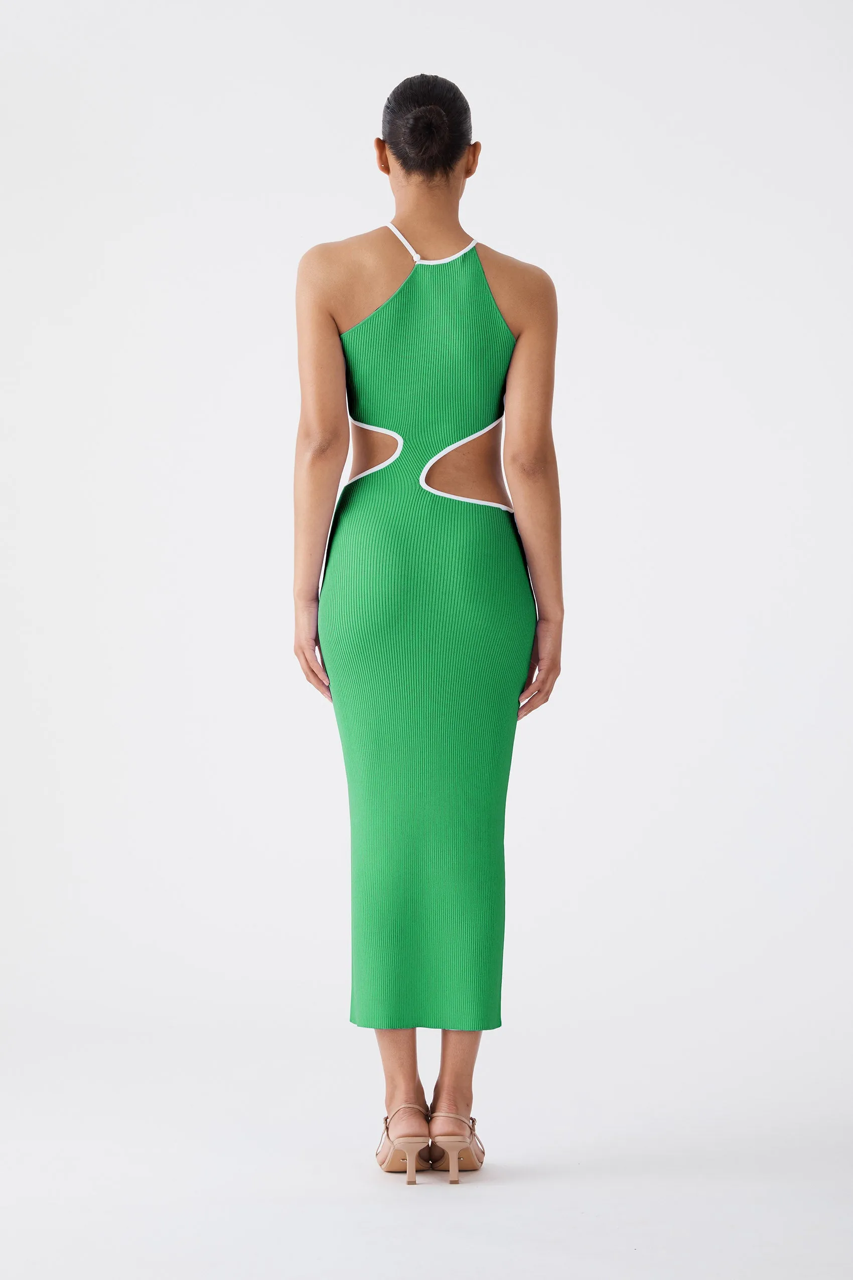 San Sloane Lya Dress Vivid Green