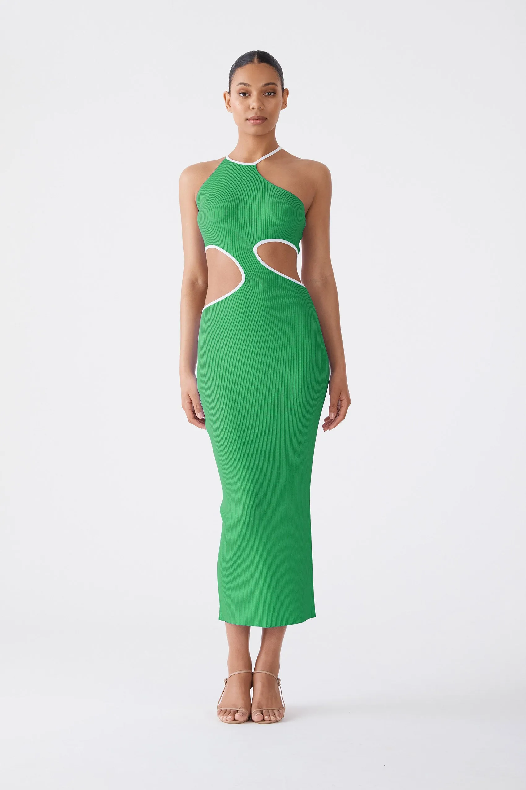 San Sloane Lya Dress Vivid Green