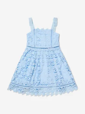 Self Portrait Girls Azaelea Bow Detail Dress