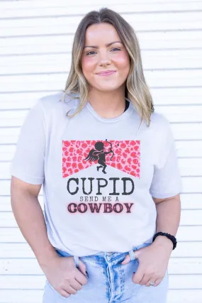 Send Me A Cowboy Cupid Adult Soft-Tek Blend T-Shirt