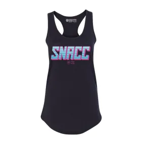 SNACC - on Black Racerback