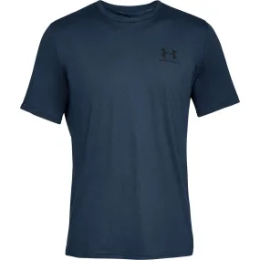 Under Armour Men's UA Sportstyle Left Chest Short Sleeve Shirt SM Navy