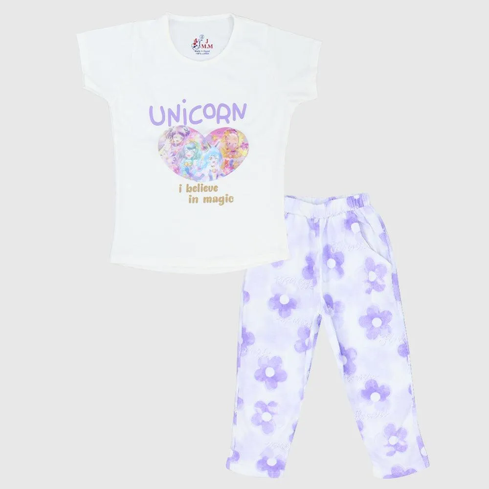 Unicorn Magic Short-Sleeved Pajama