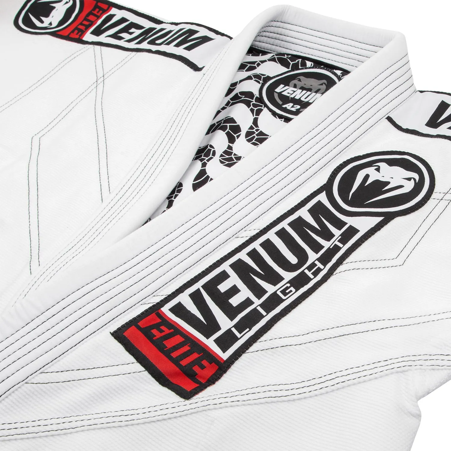 Venum Elite Light 2.0 BJJ Gi - (Bag Included) - White