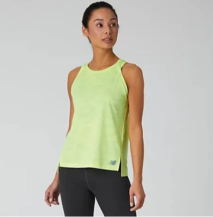 W New Balance Q Speed Jacquard Tank