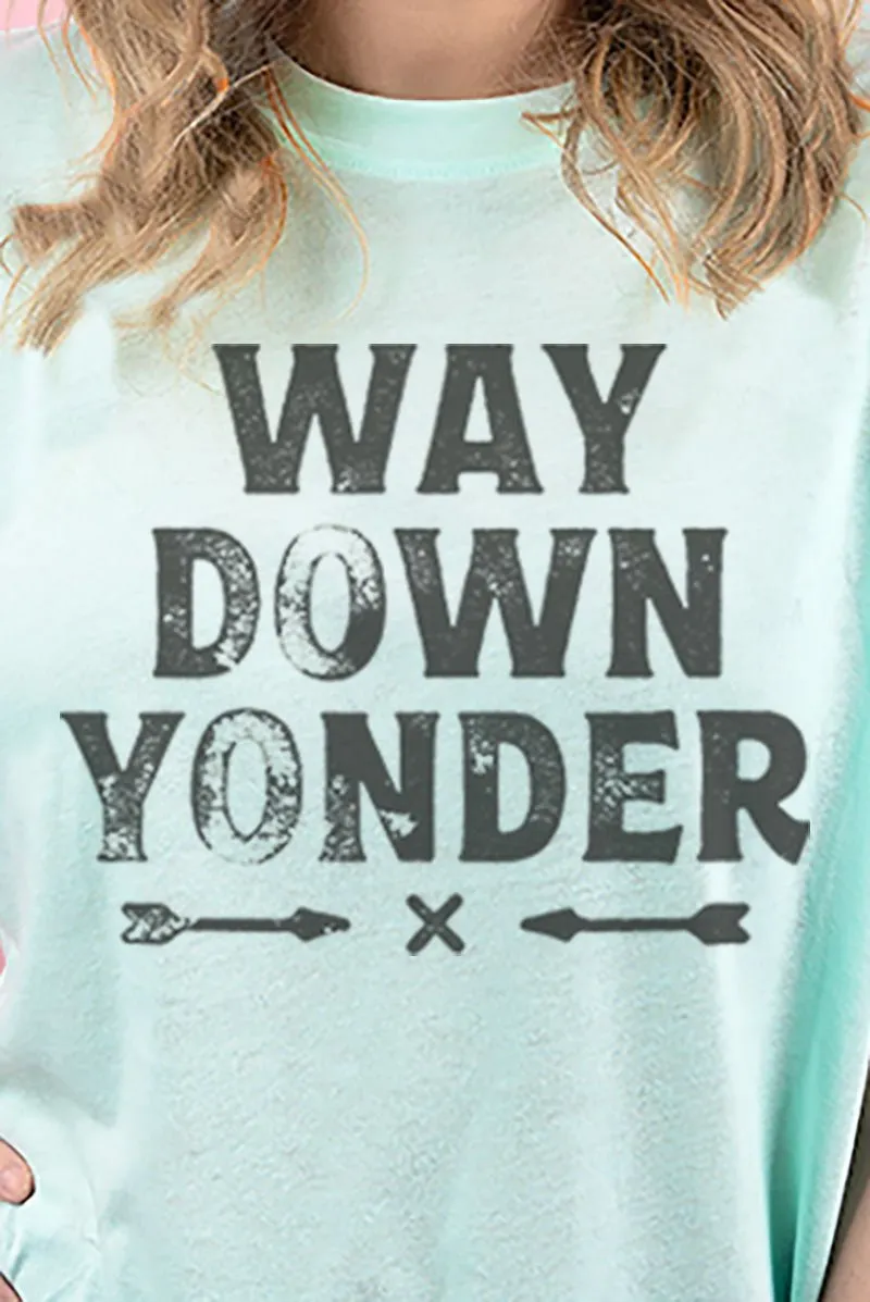 Way Down Yonder Adult Soft-Tek Blend T-Shirt